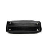 thumbnail carryall eastwest in lambskin black/monogram phw