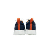 thumbnail Bouncing sneaker in technical jersey/suede goatskin navy grey #37