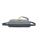 thumbnail medium box bag grey leather ghw