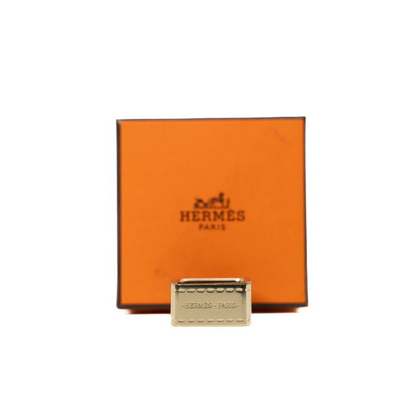 Bolduc Scarf 90 Ring In Rose Gold-Plated Brass - L'UXE LINK