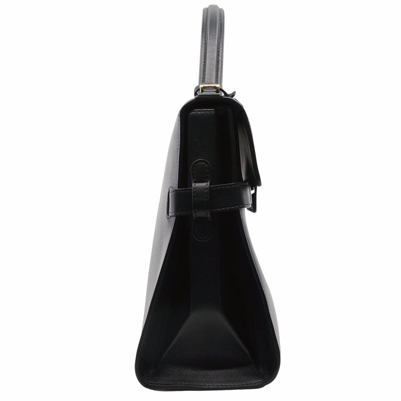 Tempete Top Handle leather black light ghw - L'UXE LINK