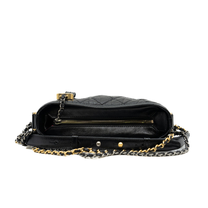 small Gabrielle in calfskin black gphw seri 28