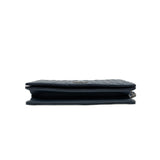 thumbnail quilted flap bag in navy/black lambskin phw seri23
