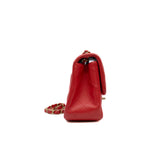 thumbnail mini square orange red lambskin seri 27 ghw