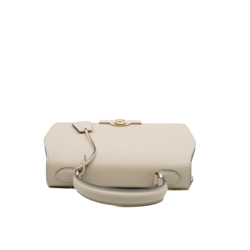 Moynat Rejane PM In Leather Beige GHW