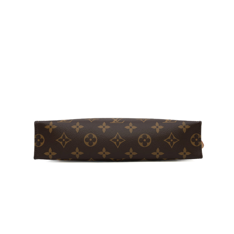 Toiletry Pouch 26 Monogram Canvas with Strap - L'UXE LINK