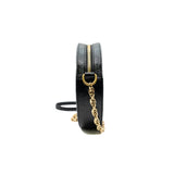 thumbnail circle bag red sude