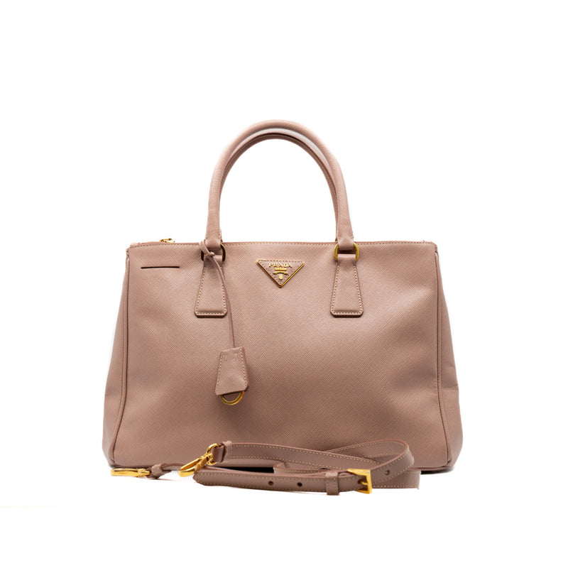Galleria Tote leather beige  ghw