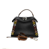 thumbnail mini peekaboo in calfskin black phw