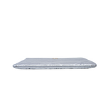 thumbnail cf clutch in calfskin silver phw seri22