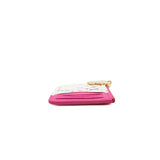 thumbnail card holder in pink/multicolour monogram