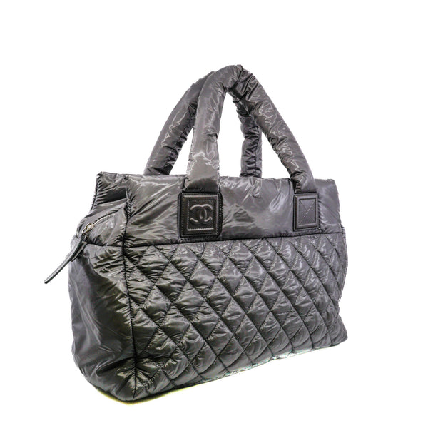 large rain tote in grey - L'UXE LINK