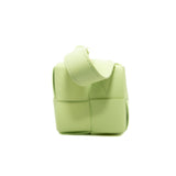 thumbnail cassette belt bag in calfskin light green ghw