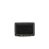 thumbnail Karlito Wallet On Chain Bag Leather With Fur Black PHW