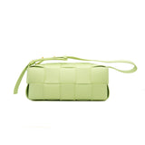 thumbnail cassette belt bag in calfskin light green ghw