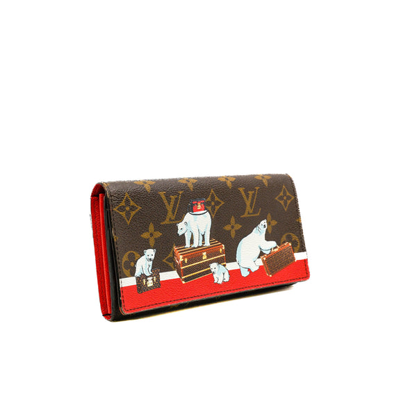 Monogram Limited Edition Christmas Polar Bear Wallet - L'UXE LINK