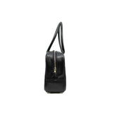 thumbnail mini sac plume in black evercalf k stamp phw