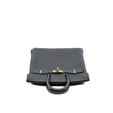 thumbnail birkin 25 gris misty H0 togo rghw w stamp