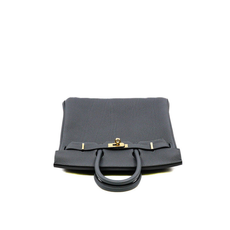 birkin 25 gris misty H0 togo rghw w stamp