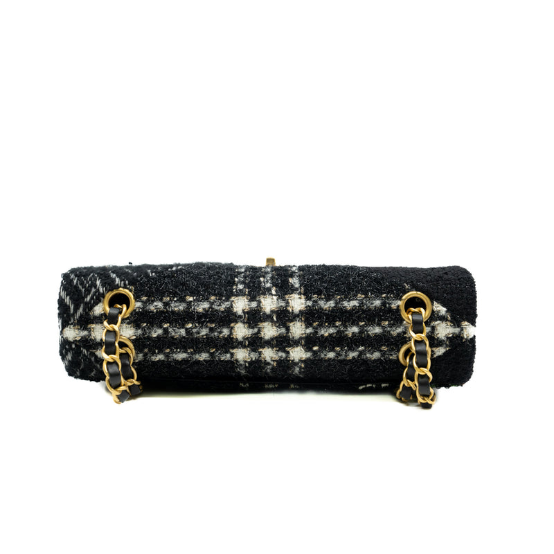 medium cf in tweed black mix grey ghw seri L4XExxxx