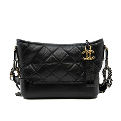 small Gabrielle in calfskin black gphw seri 28