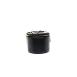 thumbnail cc round vanity case shoulder bag in black lambskin seri3129XXXX
