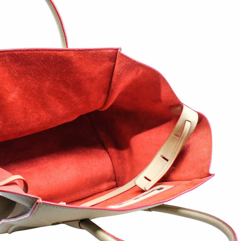 Phantom Bag Leather Medium beige ghw - L'UXE LINK