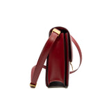 thumbnail medium box in shiny calfskin red ghw