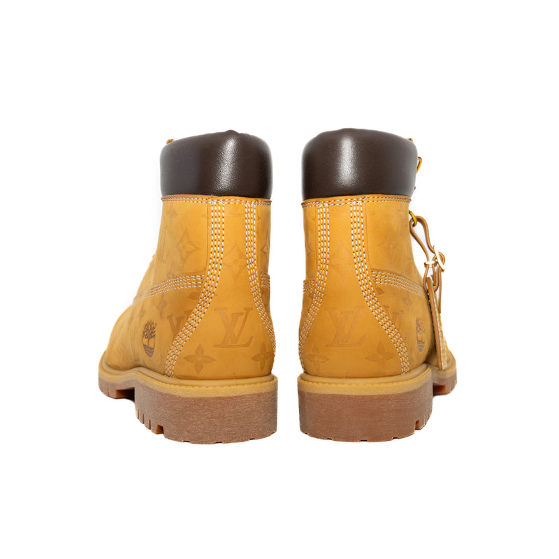 LV x Timberland 6-In Ankle Boot Beige Size 9 - L'UXE LINK