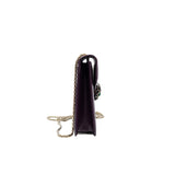 thumbnail serpenti forever in calfskin/pearl fish skin purple ghw