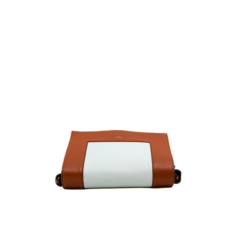 Medium Frame Maple/Frost Calfskin Shoulder Bag GHW - L'UXE LINK
