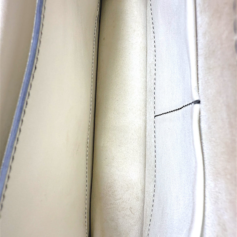 medium j'a dior in leather white ghw 2017