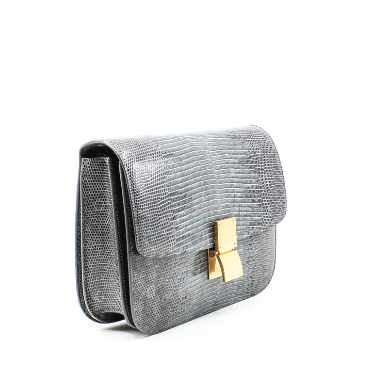 box MM gray blue lizard ghw - L'UXE LINK
