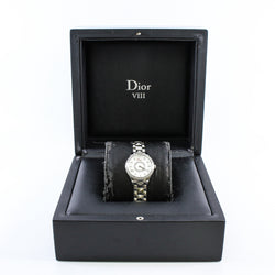 VIII Montaigne 25mm In Stainless Steel/Diamonds Quartz Watch - L'UXE LINK