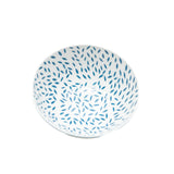 thumbnail bowl white blue leaf