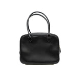 thumbnail mini sac plume in black evercalf k stamp phw