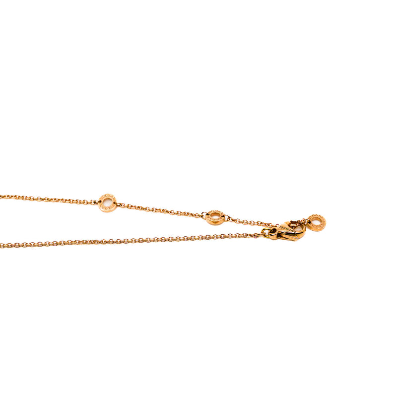 b zero white yg necklace - L'UXE LINK