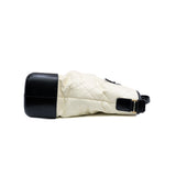 thumbnail large Gabrielle with handle in white/ black Multicolour Hardware seri 24