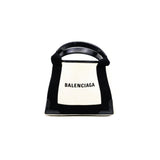 thumbnail Cabas Tote Bag Canvas/Calfskin Natural/Black phw