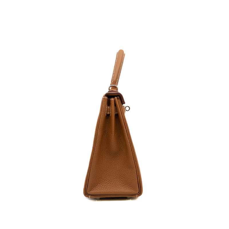 kelly 25cm in gold togo phw B stamp