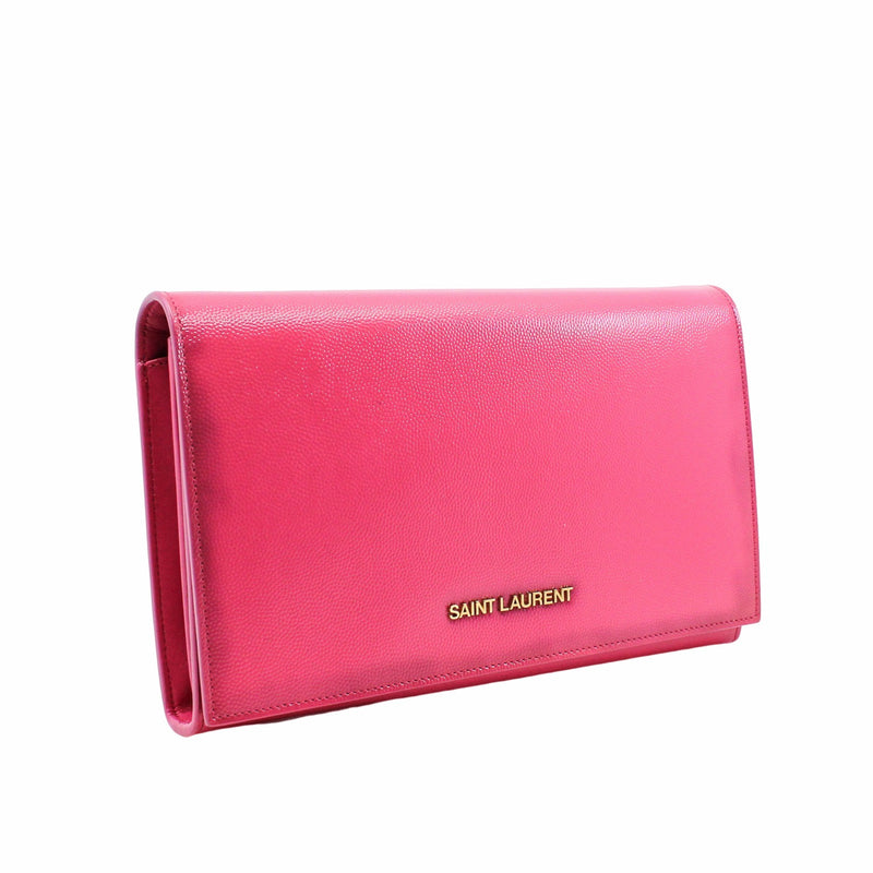SLP cluth petent leather pink ghw - L'UXE LINK