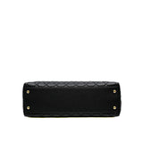 thumbnail large coco handle in caviar black ghw seri 30