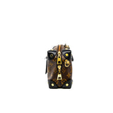 thumbnail petite malle souple in monogram canvas black ghw