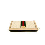 thumbnail small ophidia GG chain bag in beige ghw