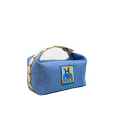 thumbnail bird a brac in blue fabric/beige/green