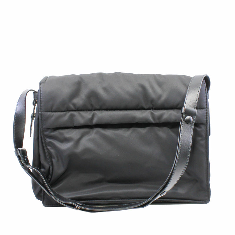 side bag fabric black