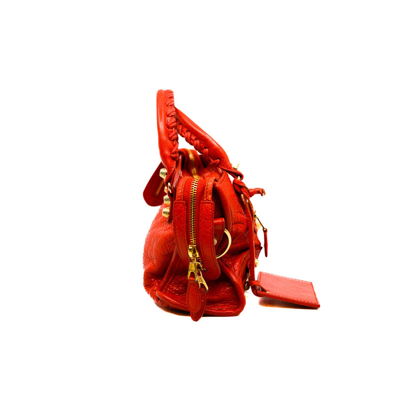 mini citybag in red color GHW