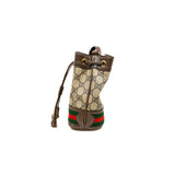 thumbnail small bucket tote in GG canvas ghw