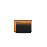 thumbnail Calvi Duo compact verso card holder black epsom K stamp phw