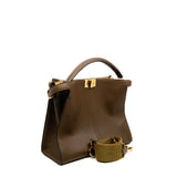 thumbnail medium peekaboo brown calfskin with strap ghw